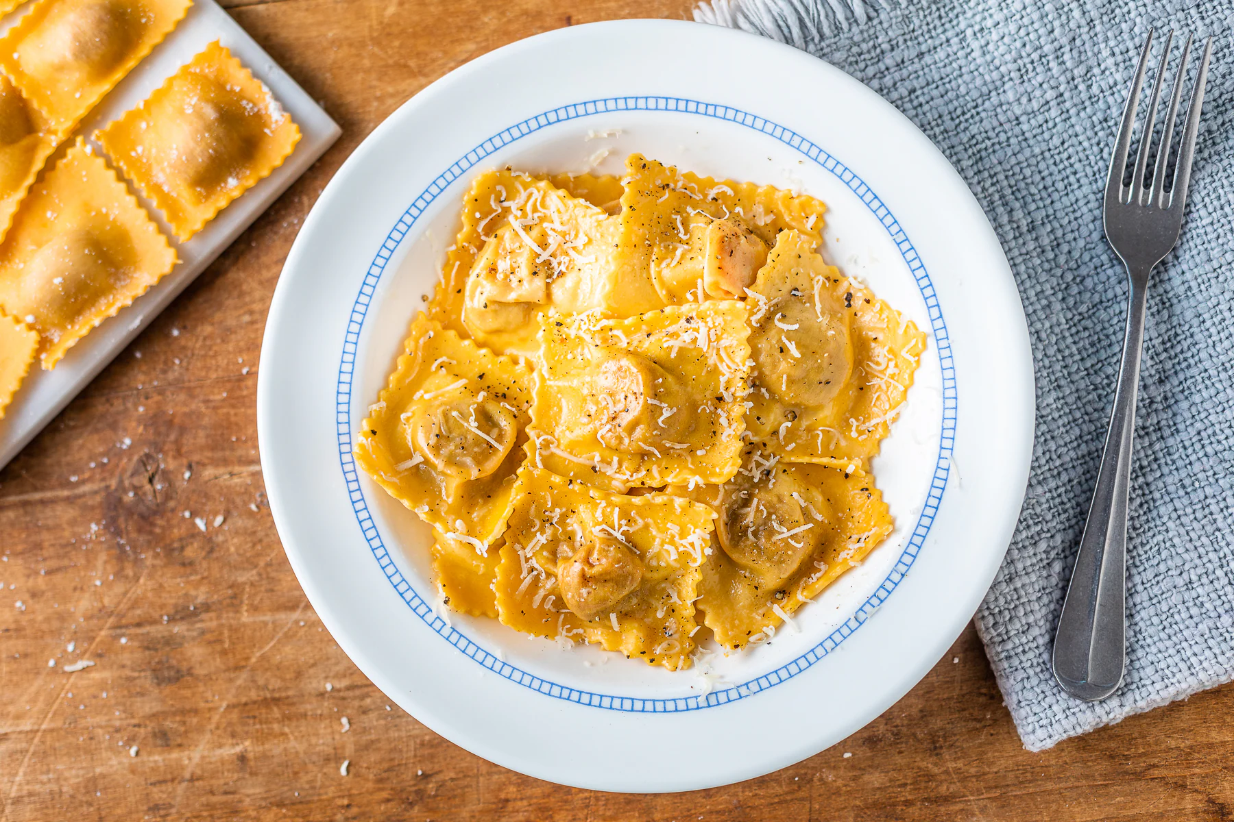 Quadrotti di zucca